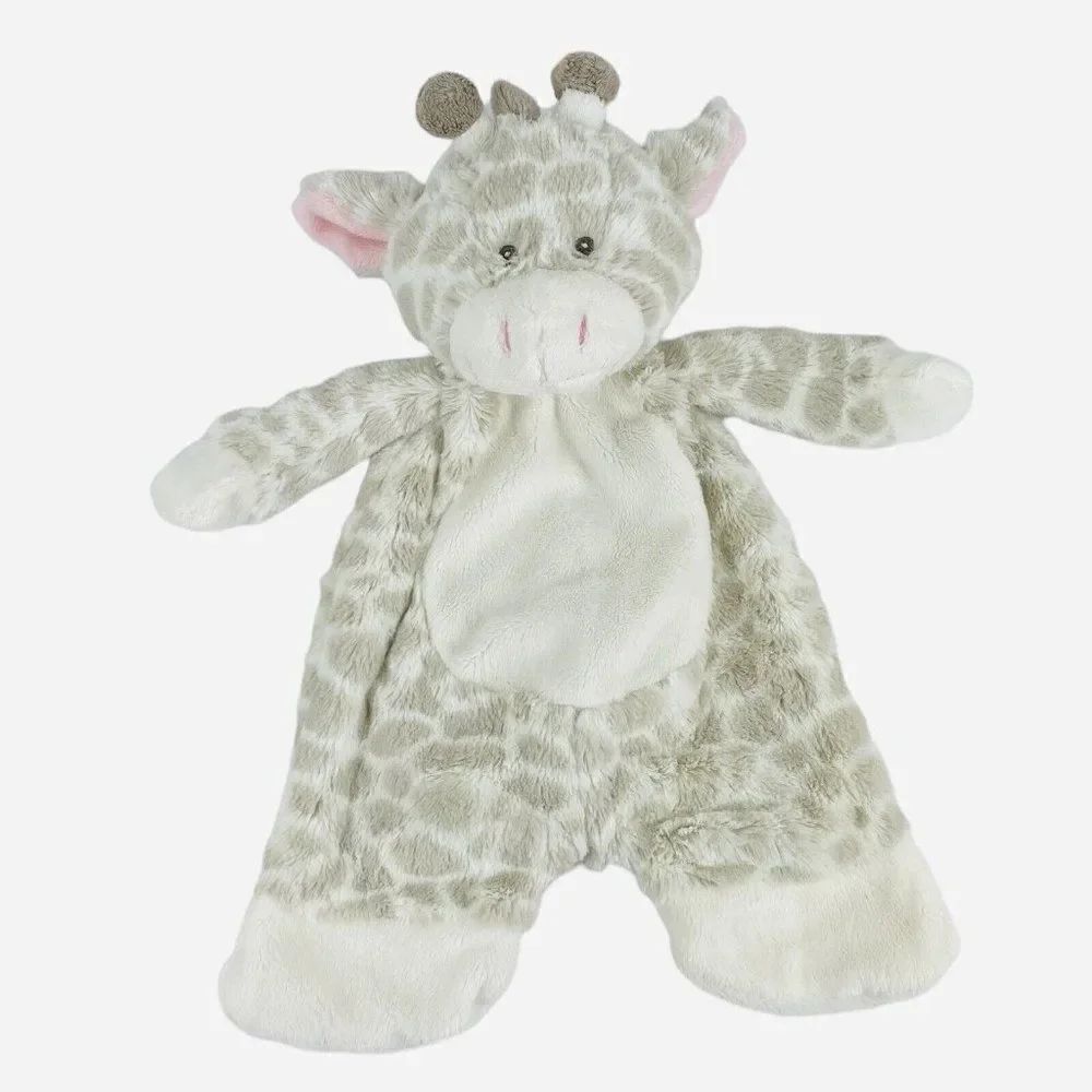 Baby Ganz 16" Jamie Giraffe Flat A Pat Plush Lovey Nursery Security Blanket Soft